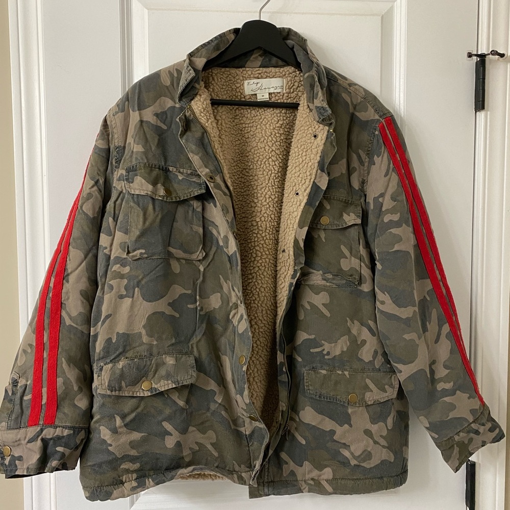 Camo Oversized Jacket